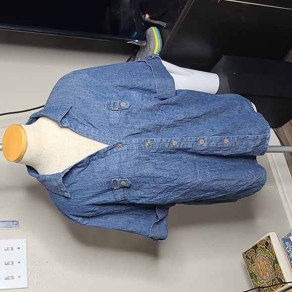 Anne Klein Button Up Blouse - Picture 1 of 6